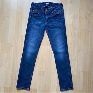 Hudson Collin Skinny Crop Jeans